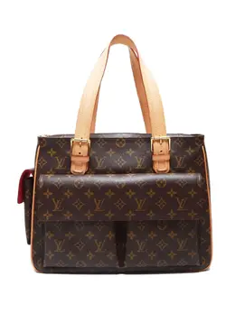 Louis Vuitton Pre-Owned: Коричневая сумка-шоппер 