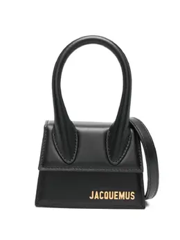Jacquemus: Чёрная сумка  Le Chiquito