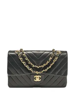 CHANEL Pre-Owned: Чёрная сумка 
