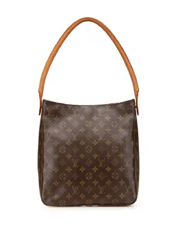 Louis Vuitton Pre-Owned: Коричневая сумка 