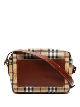 Burberry Pre-Owned: Сумка в клетку 