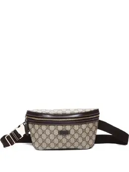 Gucci Pre-Owned: Коричневая поясная сумка 
