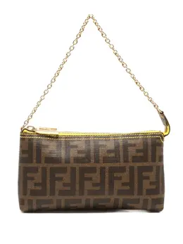Fendi Pre-Owned: Коричневая сумка 