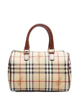 Burberry Pre-Owned: Бежевая сумка-шоппер 