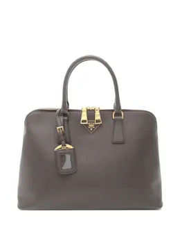 Prada Pre-Owned: Коричневая сумка 