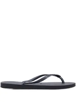 Havaianas: Чёрные шлёпанцы 