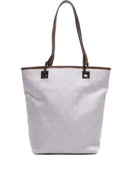 Gucci Pre-Owned: Коричневая сумка-шоппер 