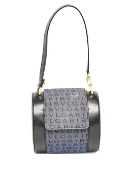 Bvlgari Pre-Owned: Голубая сумка 