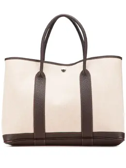 Hermès Pre-Owned: Коричневая сумка-шоппер 