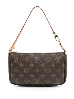Louis Vuitton Pre-Owned: Коричневая сумка 