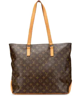 Louis Vuitton Pre-Owned: Коричневая сумка-шоппер 