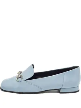 Gucci Pre-Owned: Светлые лоферы 