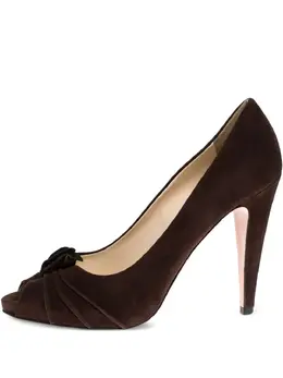 Prada Pre-Owned: Коричневые туфли 
