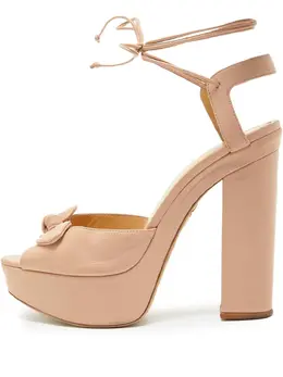 Charlotte Olympia: Розовые сандалии 