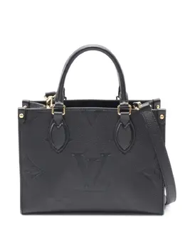 Louis Vuitton Pre-Owned: Чёрная сумка 