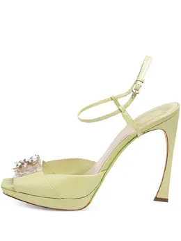 Christian Dior Pre-Owned: Светлые сандалии 