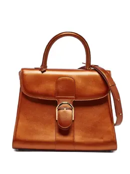 Delvaux: Коричневая сумка 