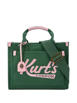 Kurt Geiger London: Тёмная сумка-шоппер 