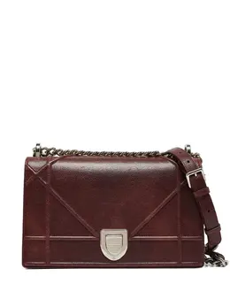 Christian Dior Pre-Owned: Бордовая сумка через плечо 