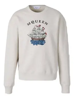 Alexander McQueen: Свитшот с длинным рукавом 