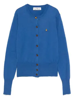 Vivienne Westwood: Голубой кардиган  Orb