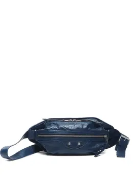 Balenciaga Pre-Owned: Синяя поясная сумка 