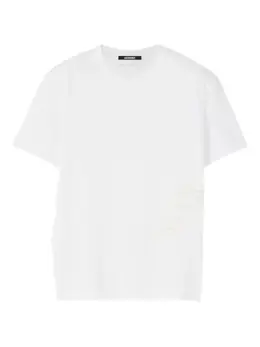 Jacquemus: Белая футболка 