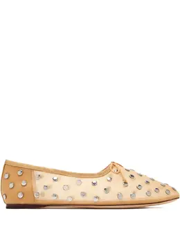 Loeffler Randall: Бежевые балетки 