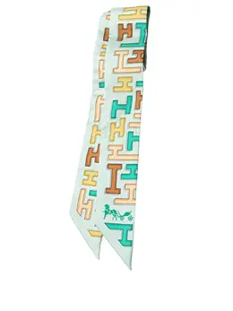 Hermès Pre-Owned: Шарф с принтом 