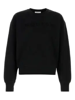 Alexander McQueen: Хлопковый свитшот 