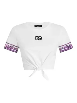 Dolce & Gabbana: Хлопковая футболка  T