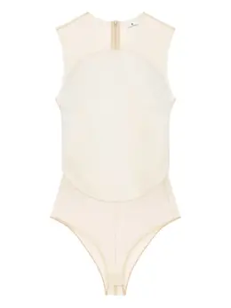 Courrèges: Прозрачный боди 