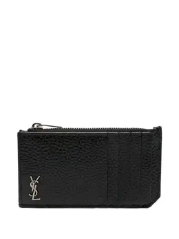 Saint Laurent: Чёрный картхолдер 