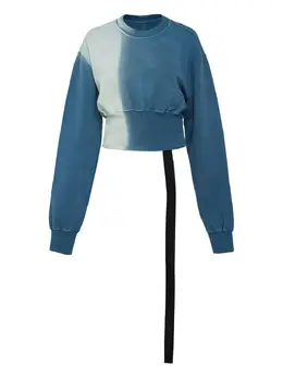 Rick Owens DRKSHDW: Голубой свитшот 