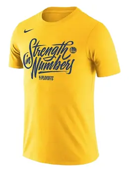 Nike: Жёлтая футболка  Dri FIT