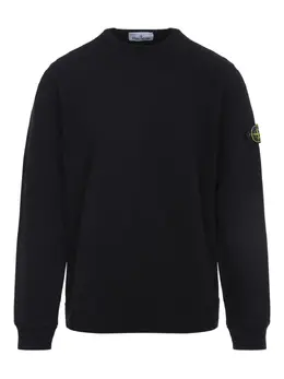 Stone Island: Чёрный свитшот 
