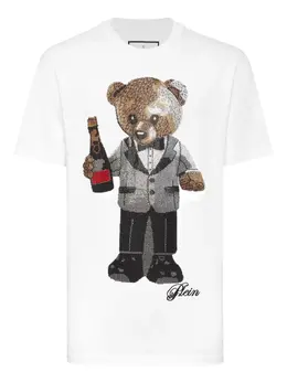 Philipp Plein: Футболка  Teddy Bear с блёстками