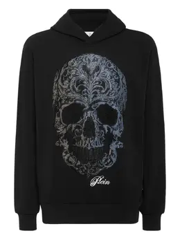 Philipp Plein: Чёрная толстовка  Skull