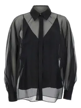 Max Mara: Чёрная рубашка 