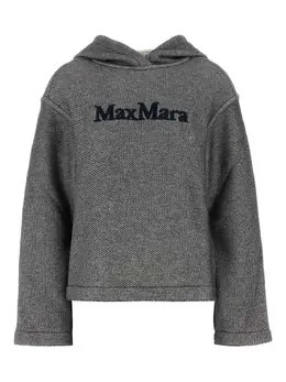 Max Mara: Меланжевая толстовка 