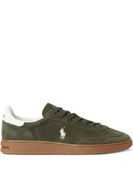 Polo Ralph Lauren: Кроссовки цвета хаки 