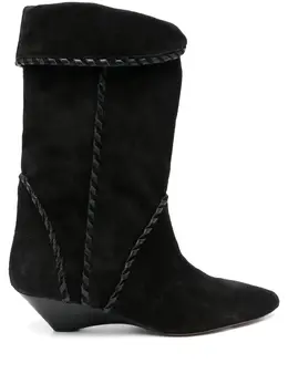 ISABEL MARANT: Чёрные ботинки 