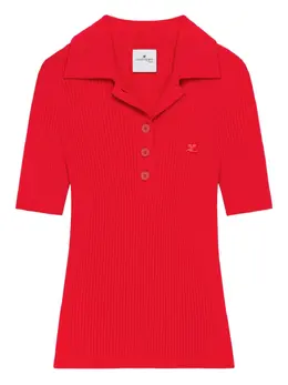 Courrèges: Красное поло 