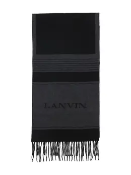 Lanvin: Шарф в полоску 