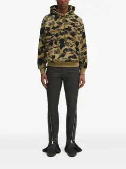 A BATHING APE®: Зелёная толстовка 