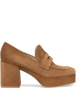 Gianvito Rossi: Коричневые лоферы 