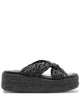 Casadei: Чёрные сандалии 