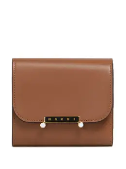 Marni: Коричневый кошелёк 