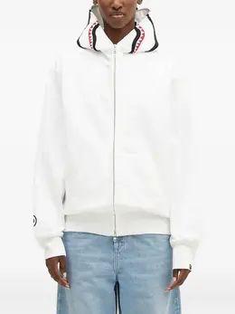 A BATHING APE®: Белая толстовка 