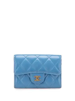 CHANEL Pre-Owned: Голубой кошелёк 